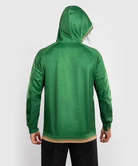 MEN'S NOCHE UFC 2.0 BY VENUM GREEN AUTHENTIC FIGHT NIGHT WALKOUT HOODIE